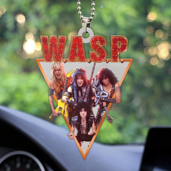 W.A.S.P. Custom Shape 1-sided Acrylic Car Ornament - HOATT 7162