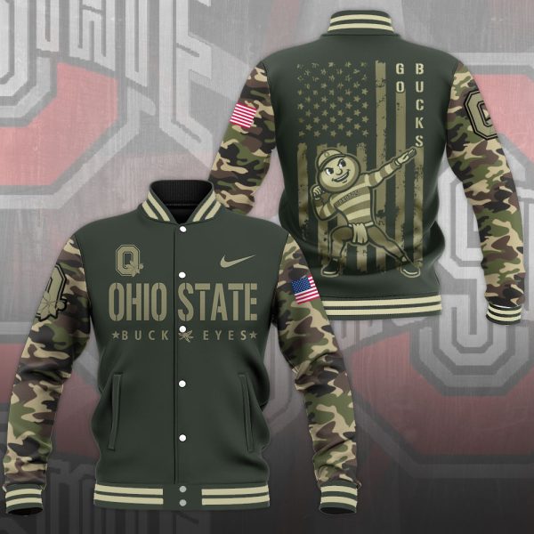 Ohio State Buckeyes Football Varsity Jacket - MAITM 8663