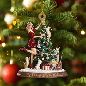 Taylor Swift Custom Shape 2-sided Acrylic Ornament – TANTN 9705.2