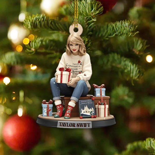 Taylor Swift Custom Shape 2-sided Acrylic Ornament – TANTN 9705.6