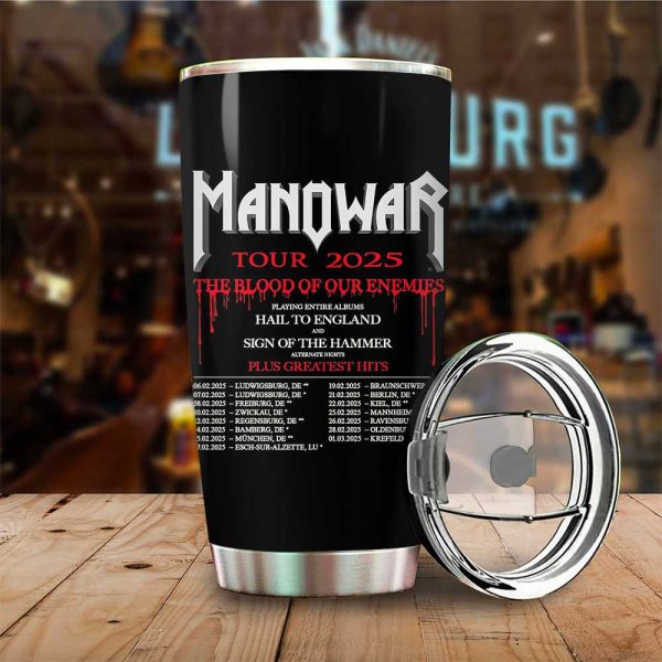 Manowar Band Tumbler Cup - MAITM 9276