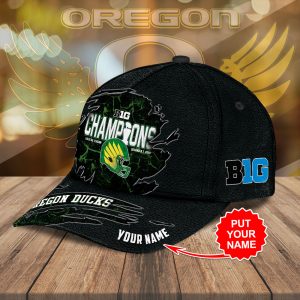 Personalized Oregon Ducks Football Classic Cap - MAITM 9165