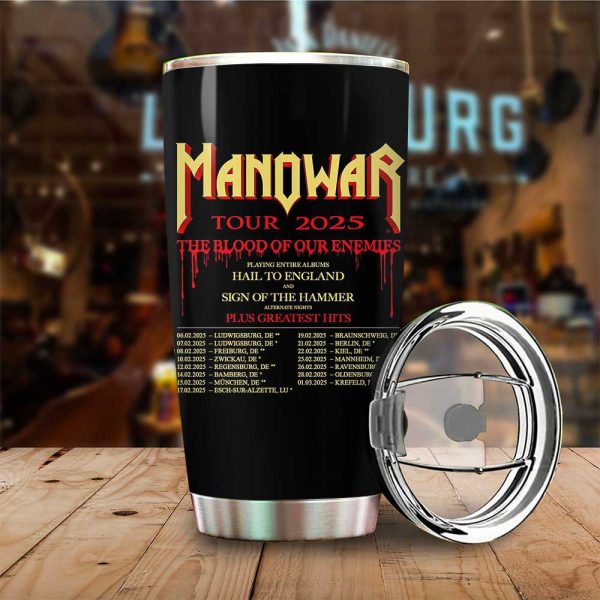 Manowar Band Tumbler Cup - MAITM 9216