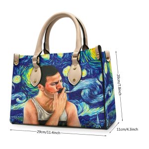 Freddie Mercury Leather HandBag - MAITM 4248