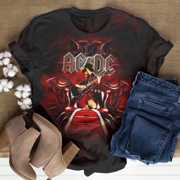 AC/DC 3D T-Shirt – GNE 2214