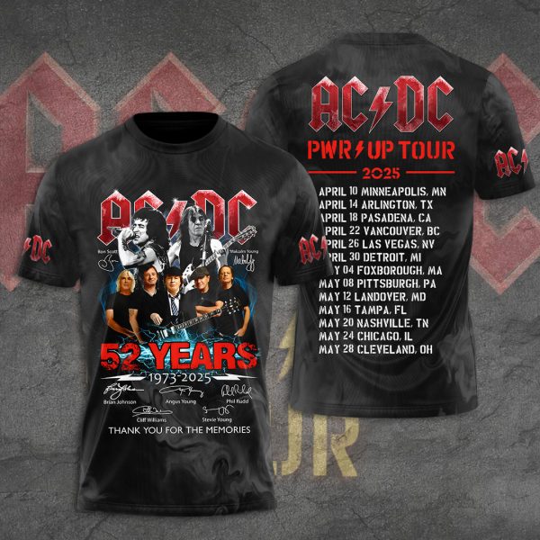 AC/DC 3D Apparel - TANTN 10180