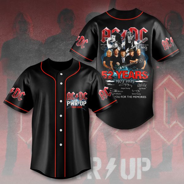 AC/DC Baseball Jersey - HOATT 7625