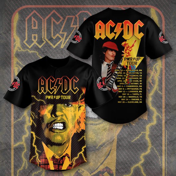 AC/DC Baseball Jersey - TANTN 9998