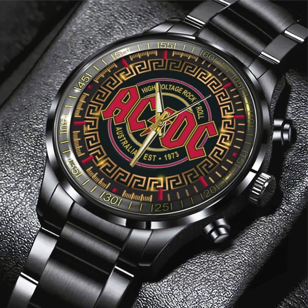 AC/DC Black Stainless Steel Watch - GNE 2164