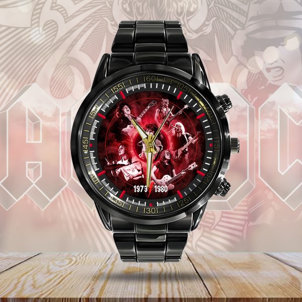 AC/DC Black Stainless Steel Watch - GNE 2133