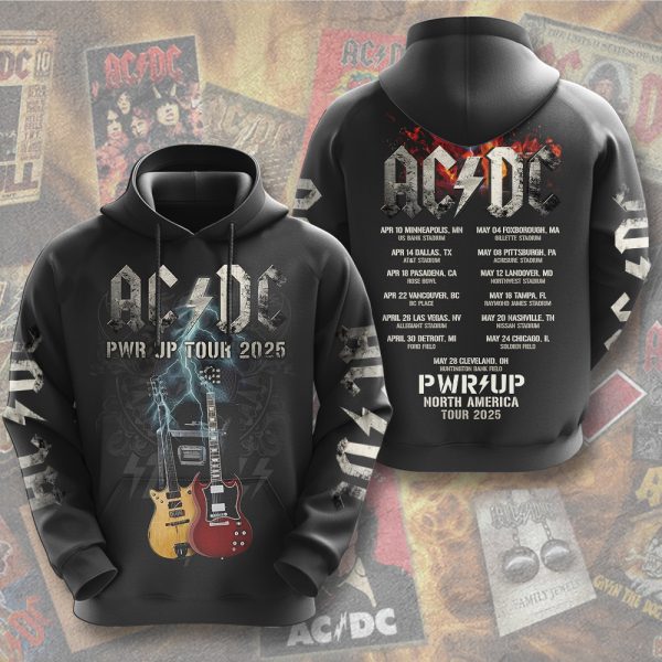 AC/DC 3D Apparel - MAITM 9373