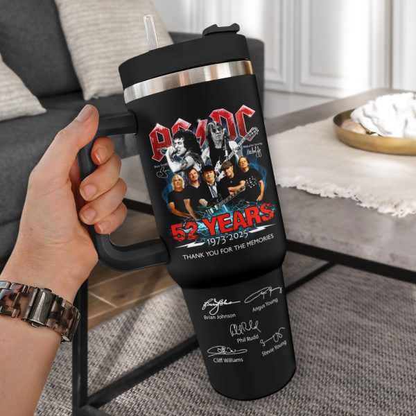 Personalized AC/DC 40oz Stanley Tumbler - HOATT 7728