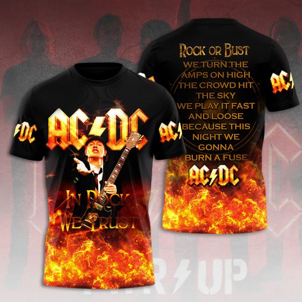 AC/DC 3D Apparel - HOATT 7752