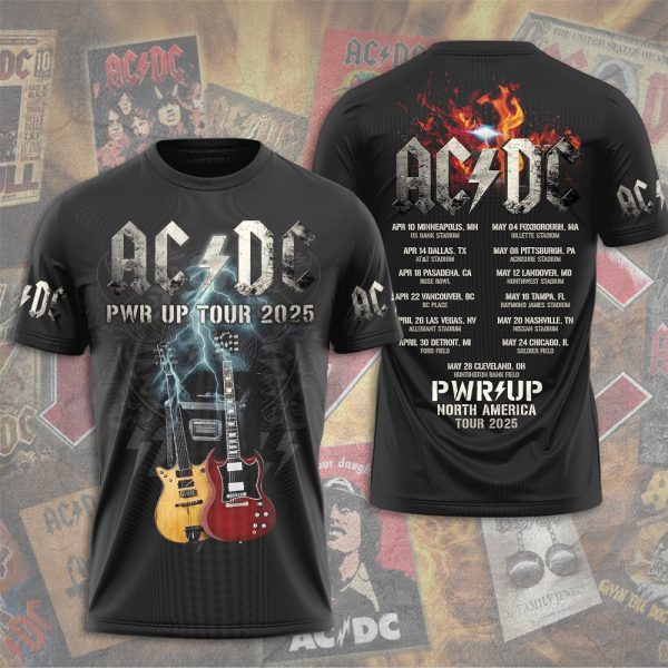 AC/DC 3D Apparel - MAITM 9373