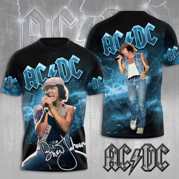 AC/DC x Brian Johnson 3D Apparel - MAITM 9239