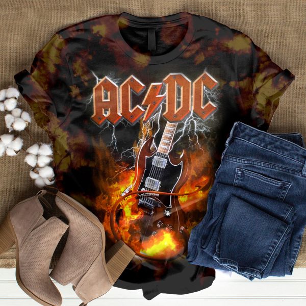 AC/DC 3D T-Shirt – GNE 2238