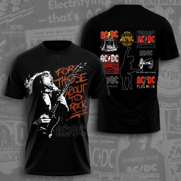 AC/DC 3D Apparel - GNE 2370