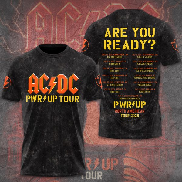 AC/DC 3D Apparel - TANTN 10107