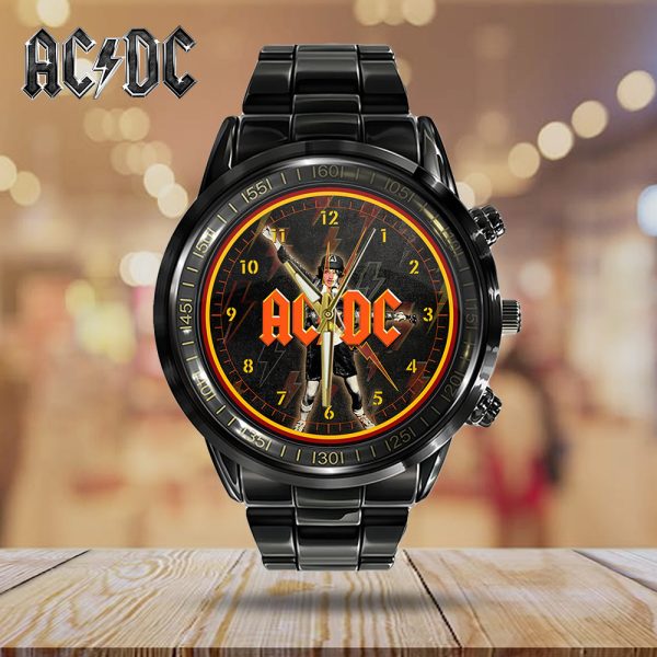 AC/DC Black Stainless Steel Watch - GNE 2108