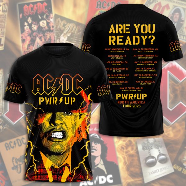 AC/DC 3D Apparel - HOATT 7653