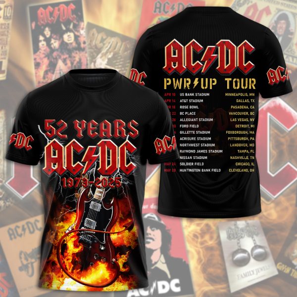 AC/DC 3D Apparel - HOATT 7628