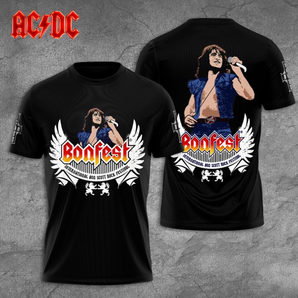 AC/DC x Bon Scott 3D Apparel - GNE 2106