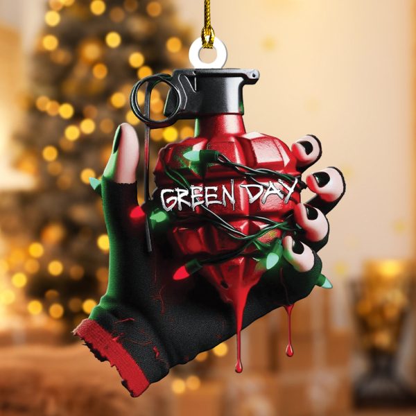 GreenDay Custom Shape 2-sided Acrylic Ornament – ANHNV 5703.1