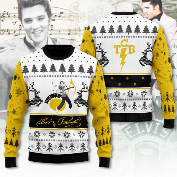 Elvis Presley 3D Ugly Sweater - ANHNV 5704