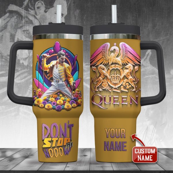 Personalized Freddie Mercury 40oz Stanley Tumbler - ANHNV 5722