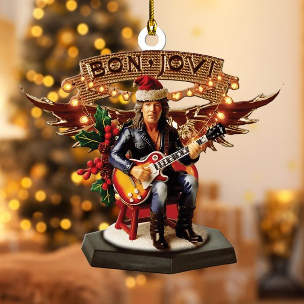 Bon Jovi Custom Shape 2-sided Acrylic Ornament - ANHNV 5723.1