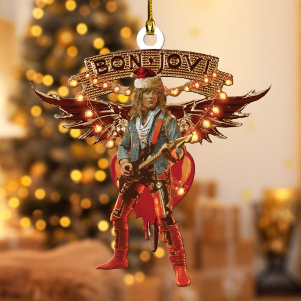 Bon Jovi Custom Shape 2-sided Acrylic Ornament - ANHNV 5723.4