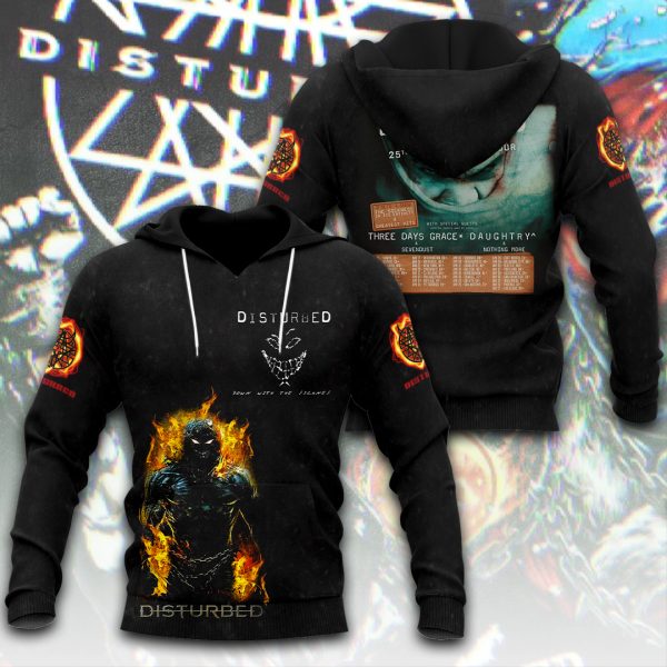 Disturbed 3D Apparel - ANHNV 5736