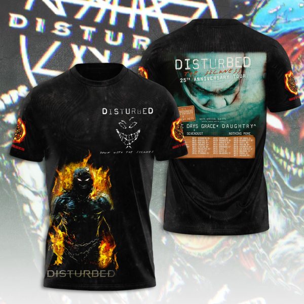 Disturbed 3D Apparel - ANHNV 5736