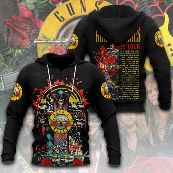 Guns N' Roses 3D Apparel - ANHNV 5740