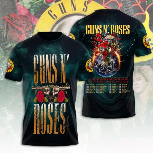 Guns N' Roses 3D Apparel - ANHNV 5749