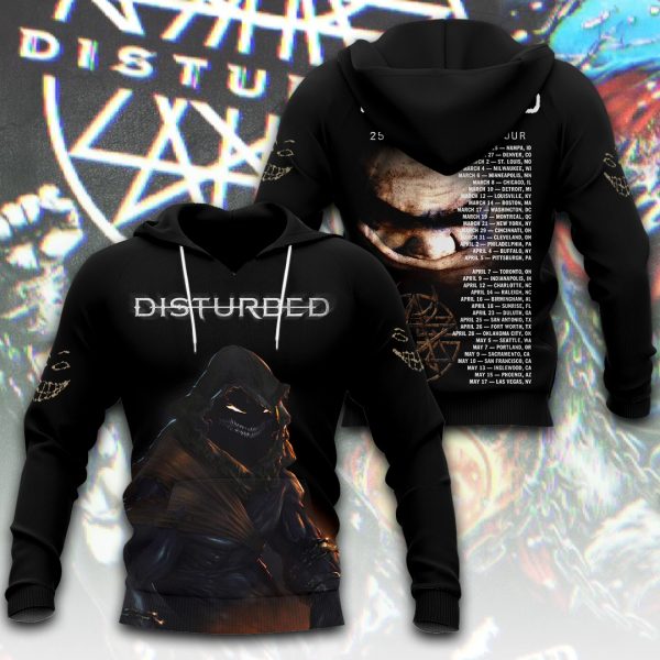 Disturbed 3D Apparel - ANHNV 5761