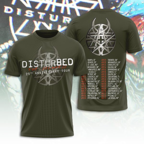 Disturbed 3D Apparel - ANHNV 5779