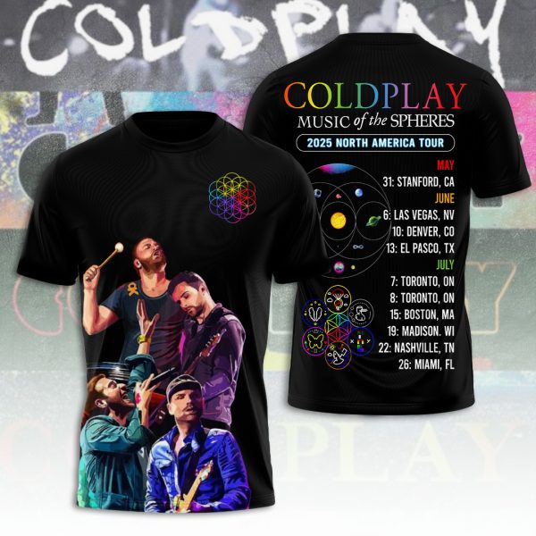 Coldplay 3D Apparel - ANHNV 5789