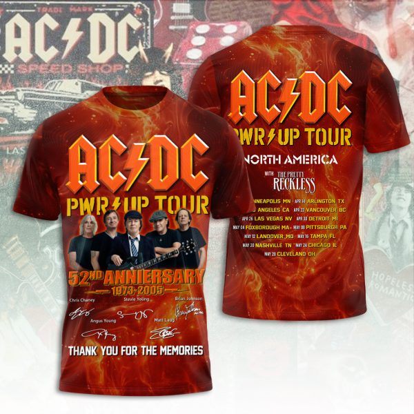 AC/DC 3D Apparel - ANHNV 5791