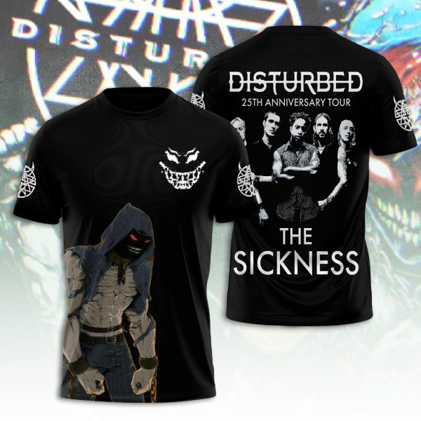 Disturbed 3D Apparel - ANHNV 5794