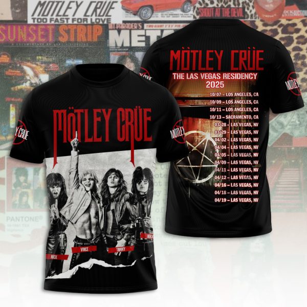 Mötley Crüe 3D Apparel – ANHNV 5796