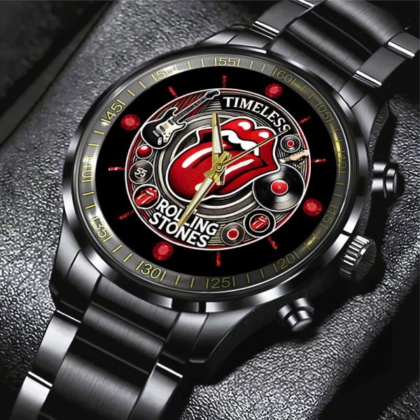 The Rolling Stones Black Stainless Steel Watch - ANHNV 5799