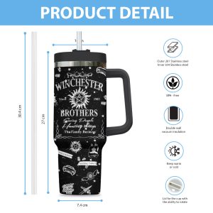 Supernatural 40oz Stanley Tumbler - ANHNV 5801