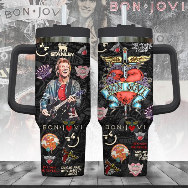 Bon Jovi 40oz Stanley Tumbler - ANHNV 5805