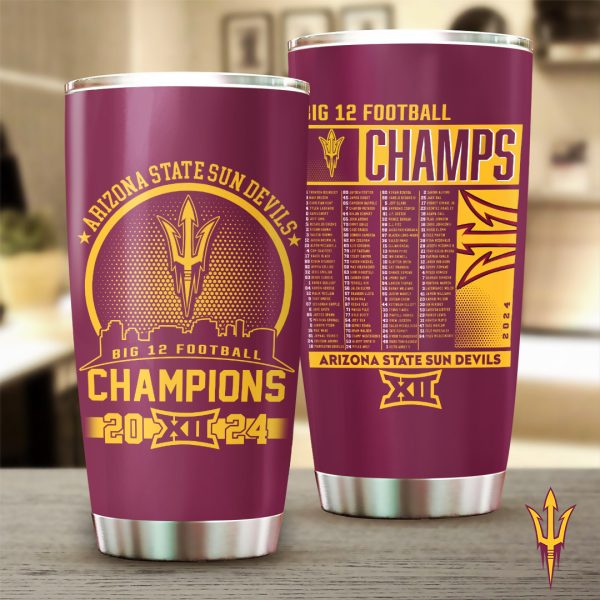 Arizona State Sun Devils Football Tumbler Cup - TANTN 9894