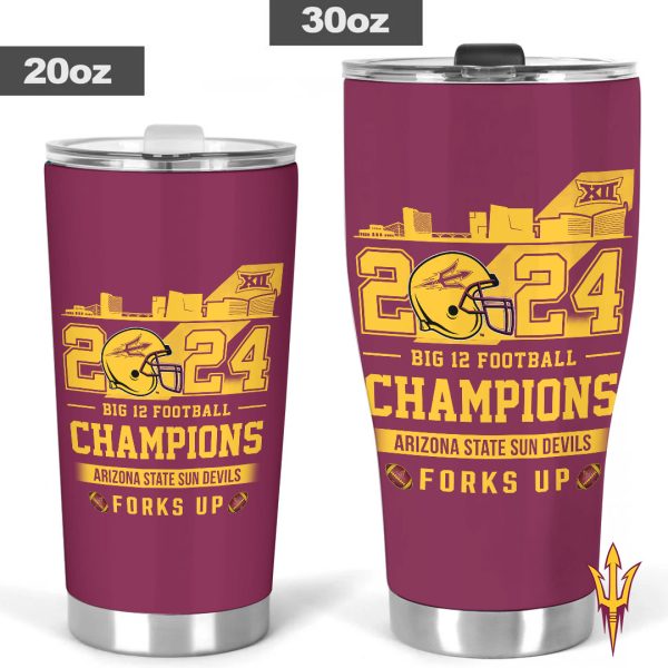 Arizona State Sun Devils Football Tumbler Cup - TANTN 9896