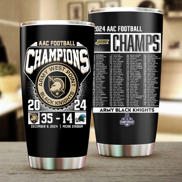 Army Black Knights Football Tumbler Cup - TANTN 9838