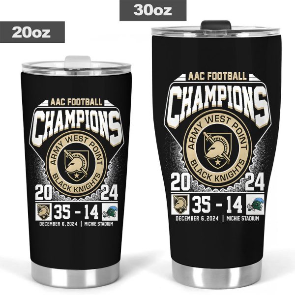 Army Black Knights Football Tumbler Cup - TANTN 9838