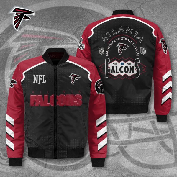 Atlanta Falcons 3D Bomber Jacket - VANDH 4078