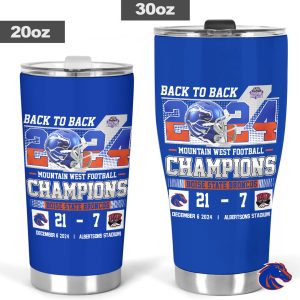 Boise State Broncos Football Tumbler Cup - TANTN 9842